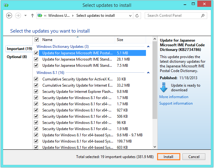 KB2770917 - Windows update - Check for Updates 3 -- Windows Wally