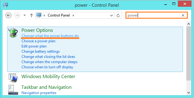 Lagging In Windows 8.1 - Power Options - Change what the Power buttons do -- Windows Wally