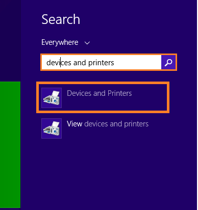 Windows 8 Printer - devices and printers -- Windows Wally