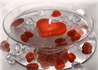 heart candles Pictures, Images and Photos