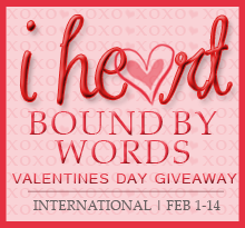 I Heart BoundbyWords V-Day Giveaway!