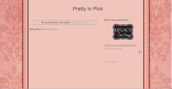 Pretty In Pink LegacySiteDesign