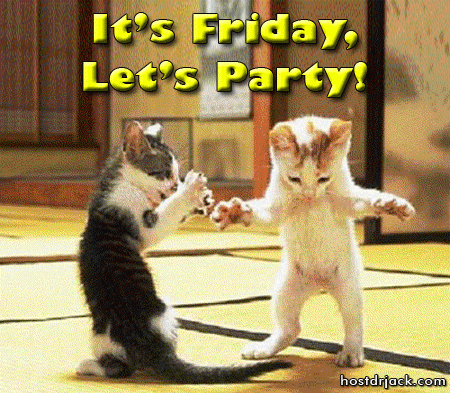 it's friday let's party Friday Animal