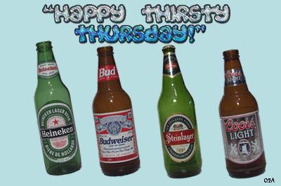 happy thirsty thursday beer