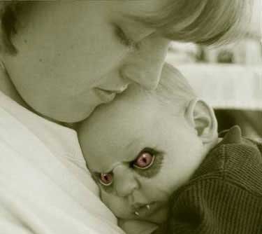 Demon baby Evil Scary