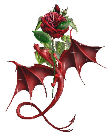 rose dragon love Dragon