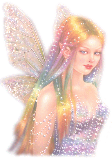 glitter fairy winking