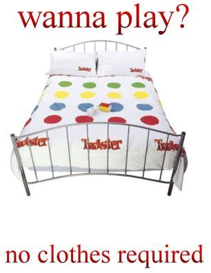 wanna play no clothes required twister