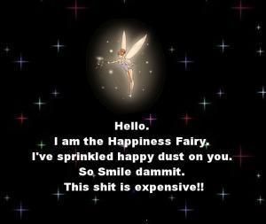 hello im the happy fairy