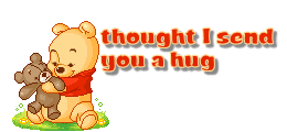 thought i send you a hug winnie the pooh Hugs