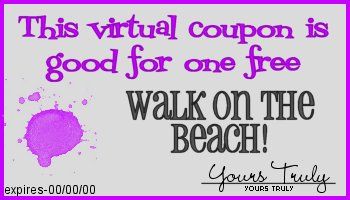 walk on the beach coupon