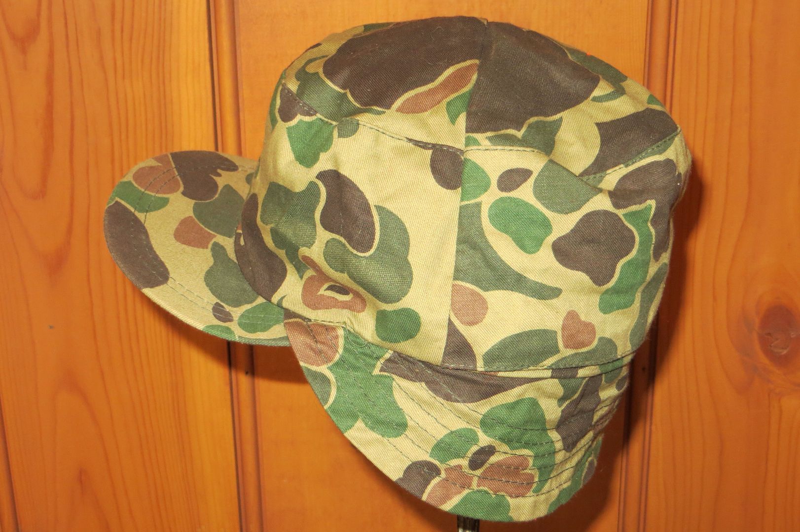 Vintage 70’s Frogskin Hunting Camouflage Camo Jones Cap Hat, XL | eBay