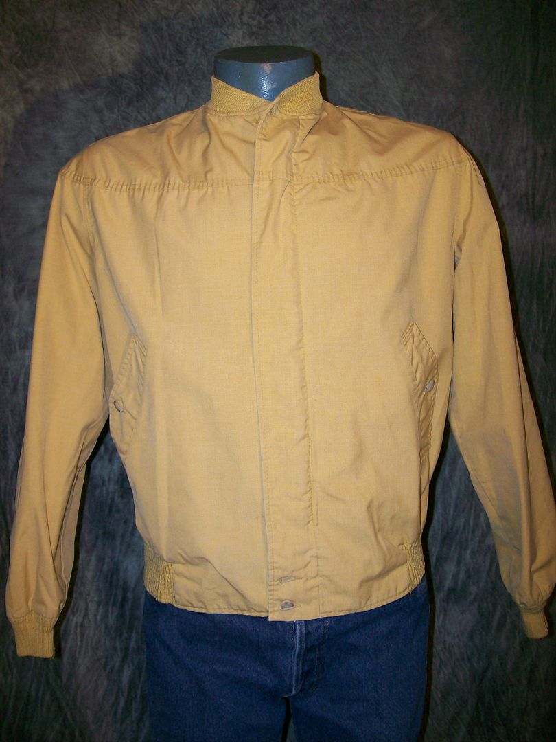 vtg 60s CATALINA MARTIN LA PAZ ZIP UP JACKET, 42  