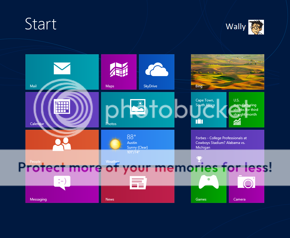 Installieren Sie Windows 8 - 5 - Metro Screen - WindowsWally