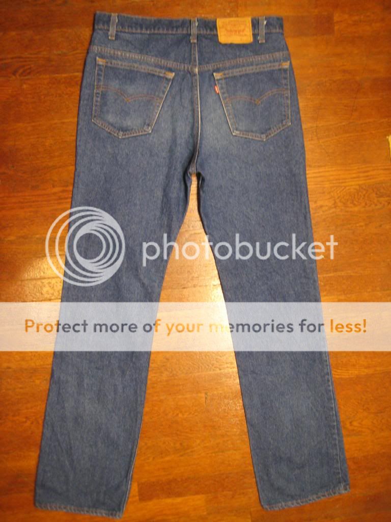 2254 Vintage Used 517 bootcut flare jeans 36x36 levis  