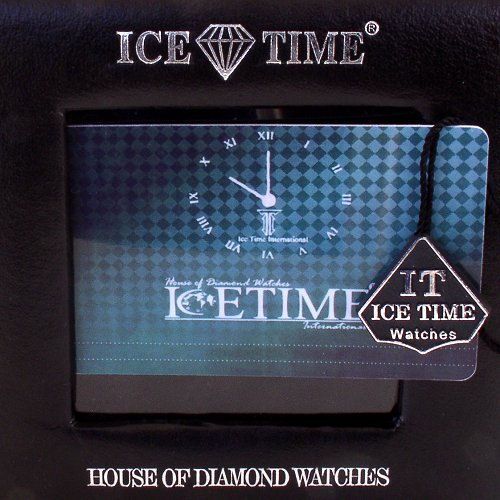 Cyclone Ice Time 12 Diamond Men’s Over Sized Watch  