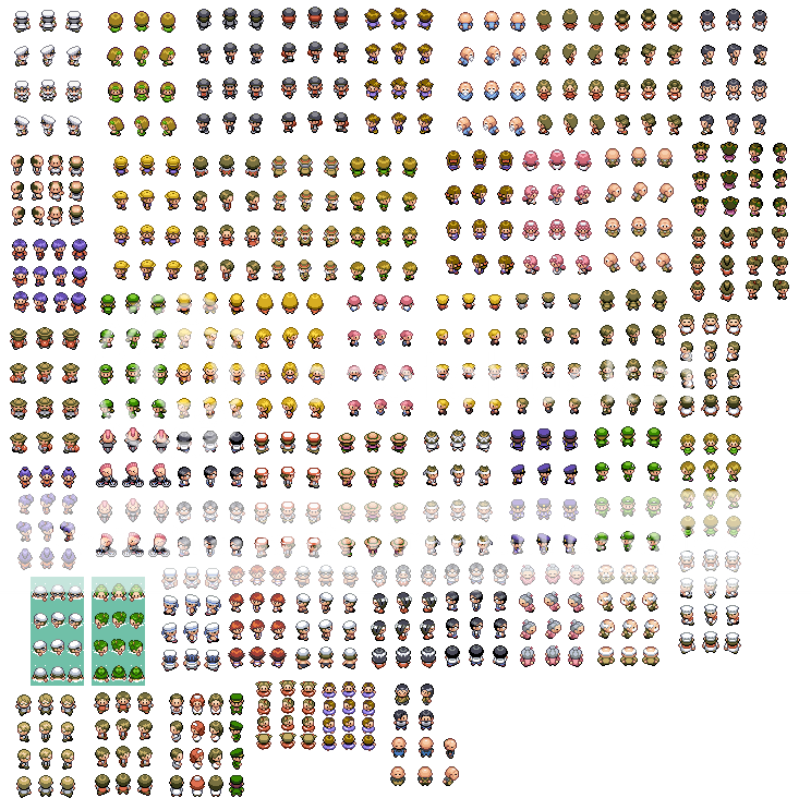 Overworld Trainer Sprites -- New001 Animated Gifs | Photobucket