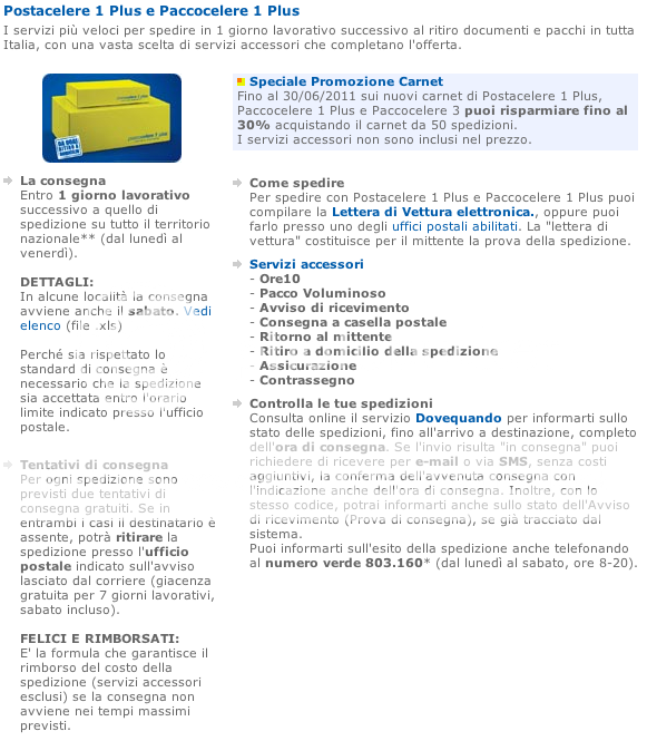 Vari Tipi Di Spedizione